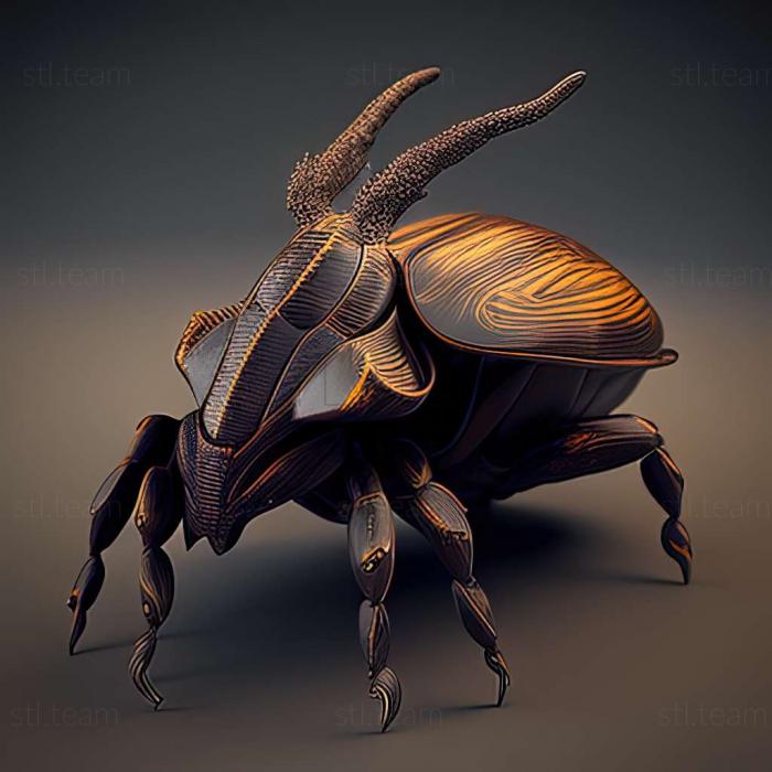 3D model Chalcosoma (STL)